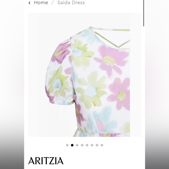 ARITZIA SUNDAY BEST SAIDA DRESS NWT - Picture 8 of 10